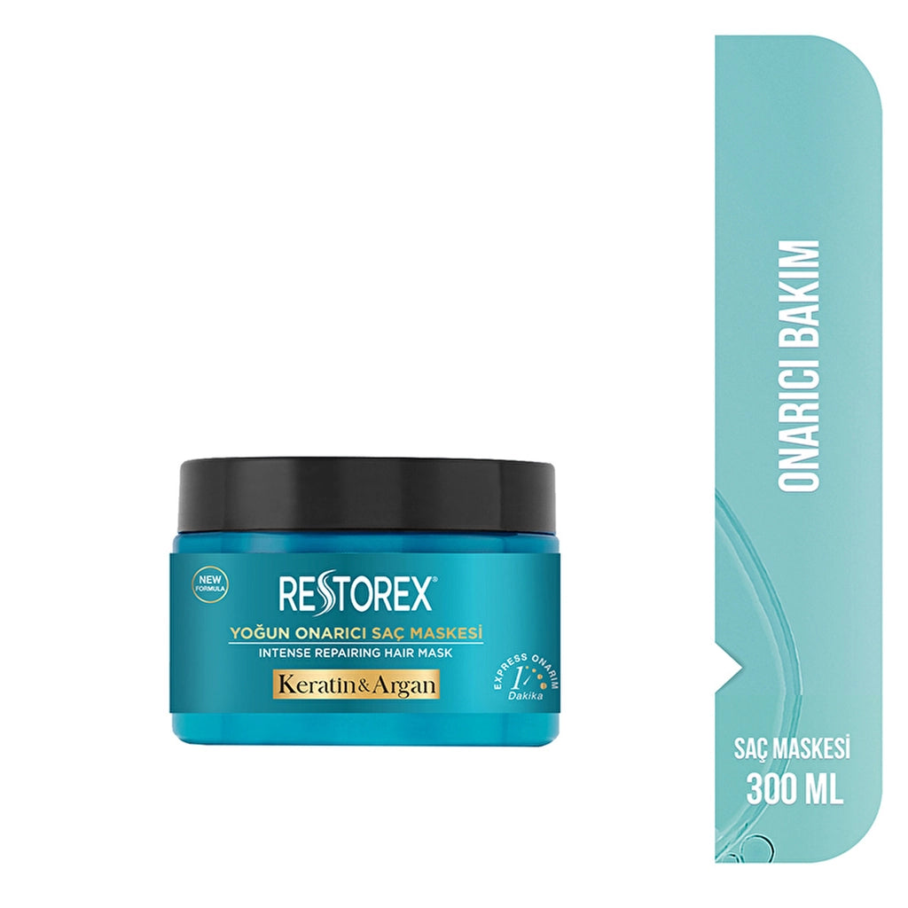 Restorex Keratin &amp; Argan Repairing Hair Care Mask 300 ml