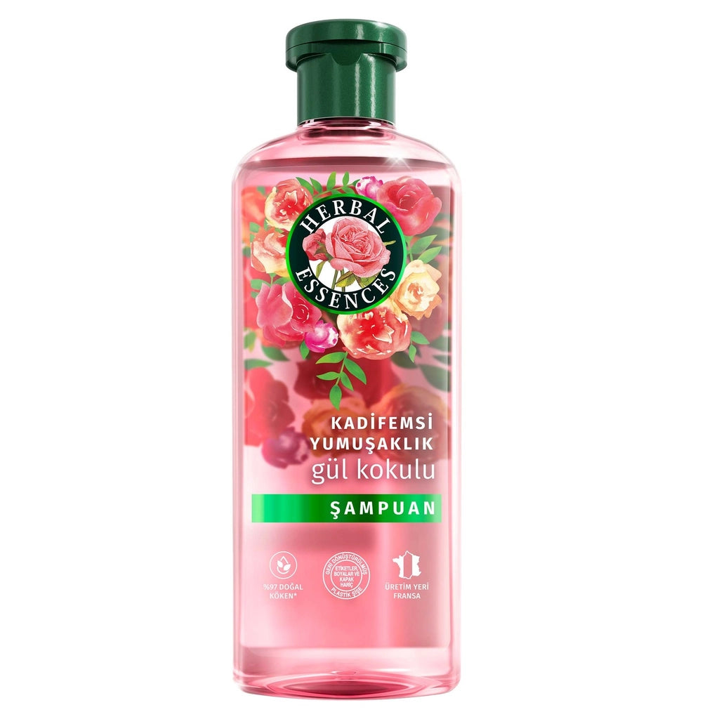 Herbal Essences Velvety Softness Rose Scented Shampoo 350 ml