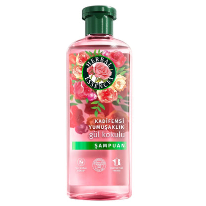 Herbal Essences Velvety Softness Rose Scented Shampoo 350 ml