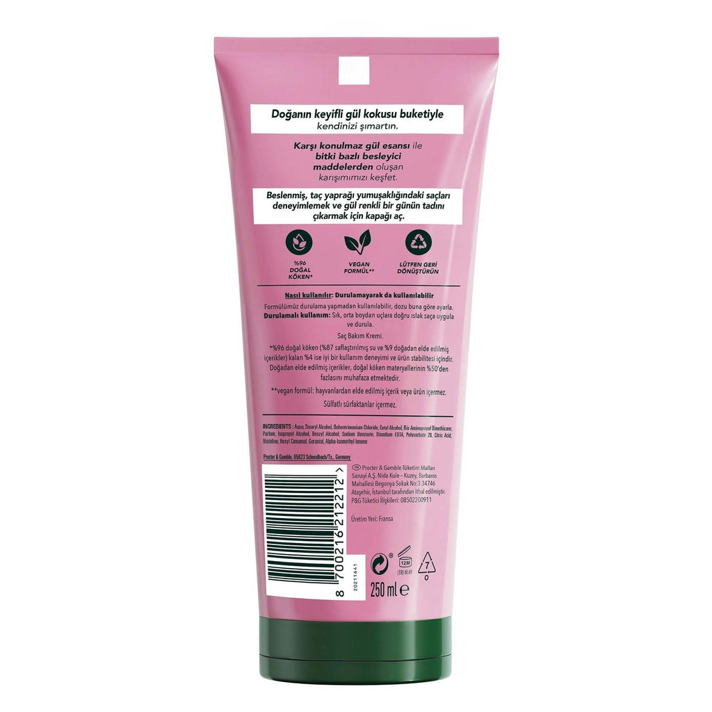 Herbal Essences Velvety Softness Rose Scented Hair Care Cream 250 ml