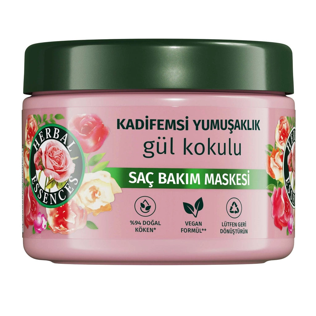 Herbal Essences Velvety Softness Rose Scented Hair Care Mask 300 ml