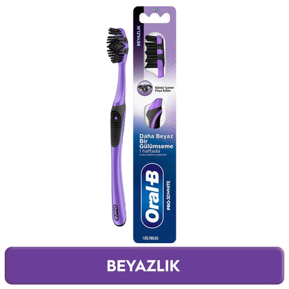 Oral-B Pro-3D White Charcoal Whiteness Toothbrush (Medium)