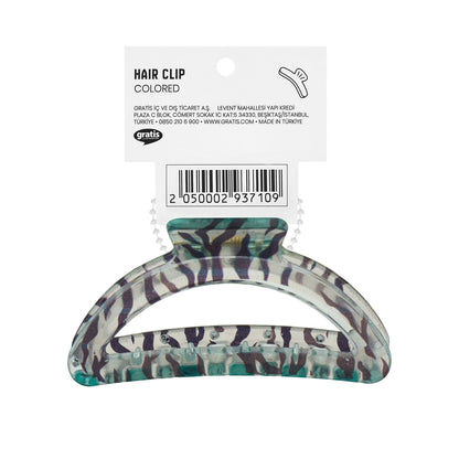 Eklips Zebra Oval Latch Buckle Green