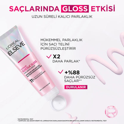 Loreal Paris Elseve Ultimate Glycolic Gloss Smoothing Conditioner for Perfect Shine 150