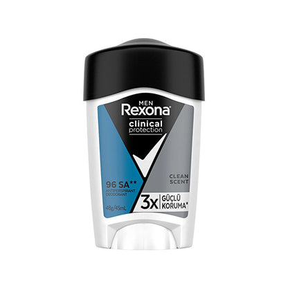 Rexona Men Clinical Protection Male Stick Deodorant Clean Scent 45 ml