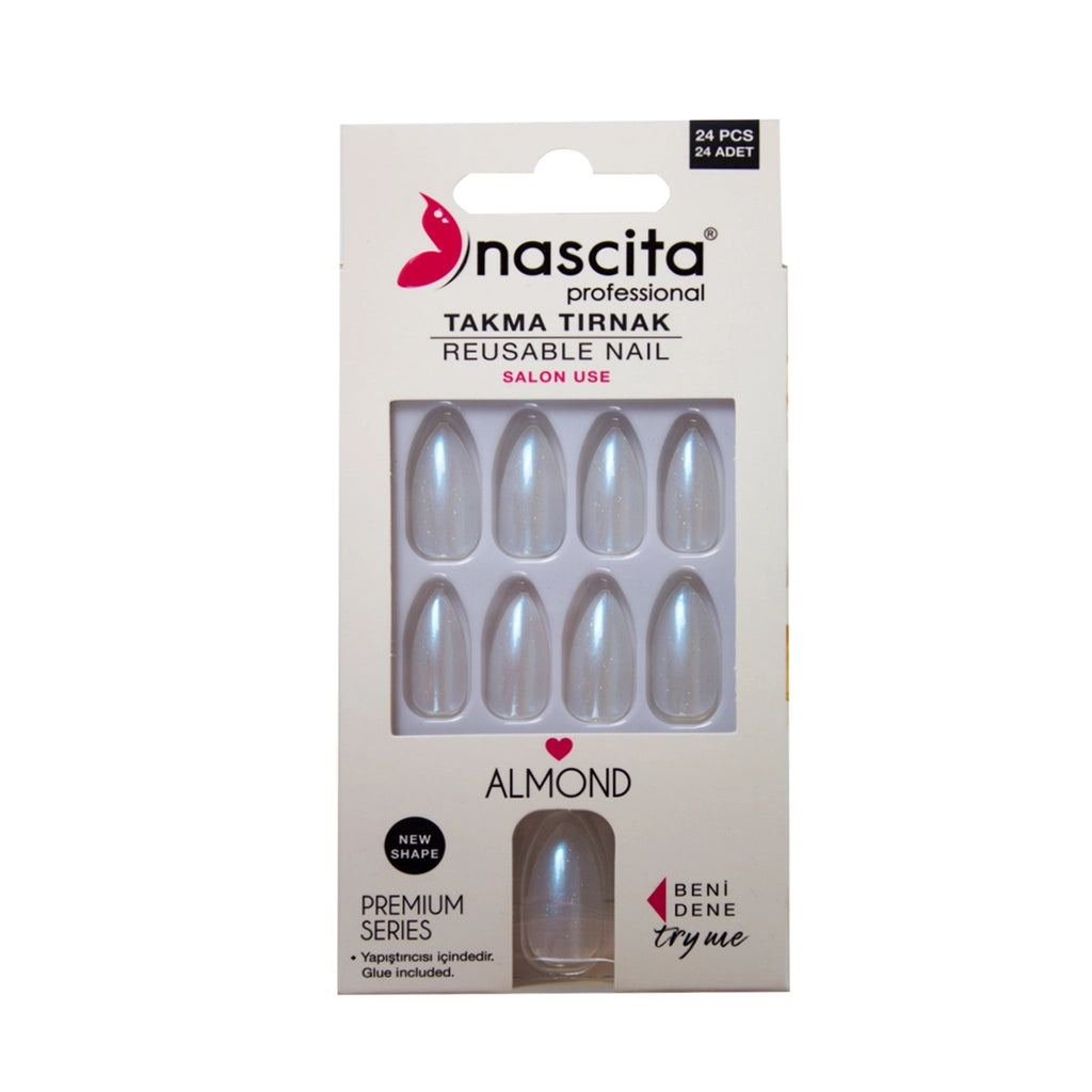 Nascita False Nails Hologram S199 Pack of 24