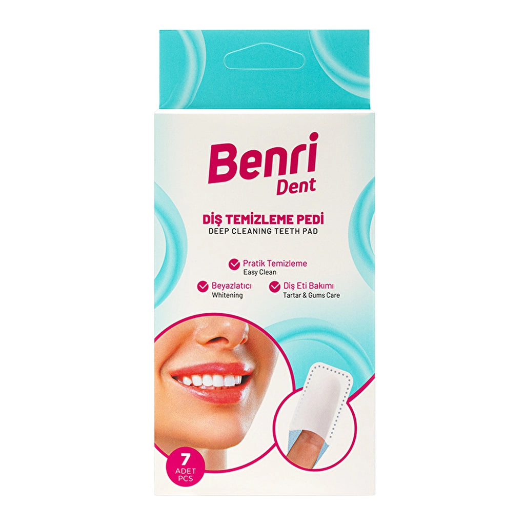 Benri Dent Teeth Cleaning Pad 7 Pack