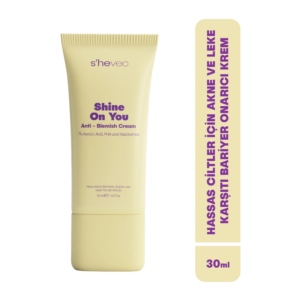 She Vec Shine On You Anti-Acne and Blemish Barrier Protective Face Cream for Sensitive Skin 30 ml