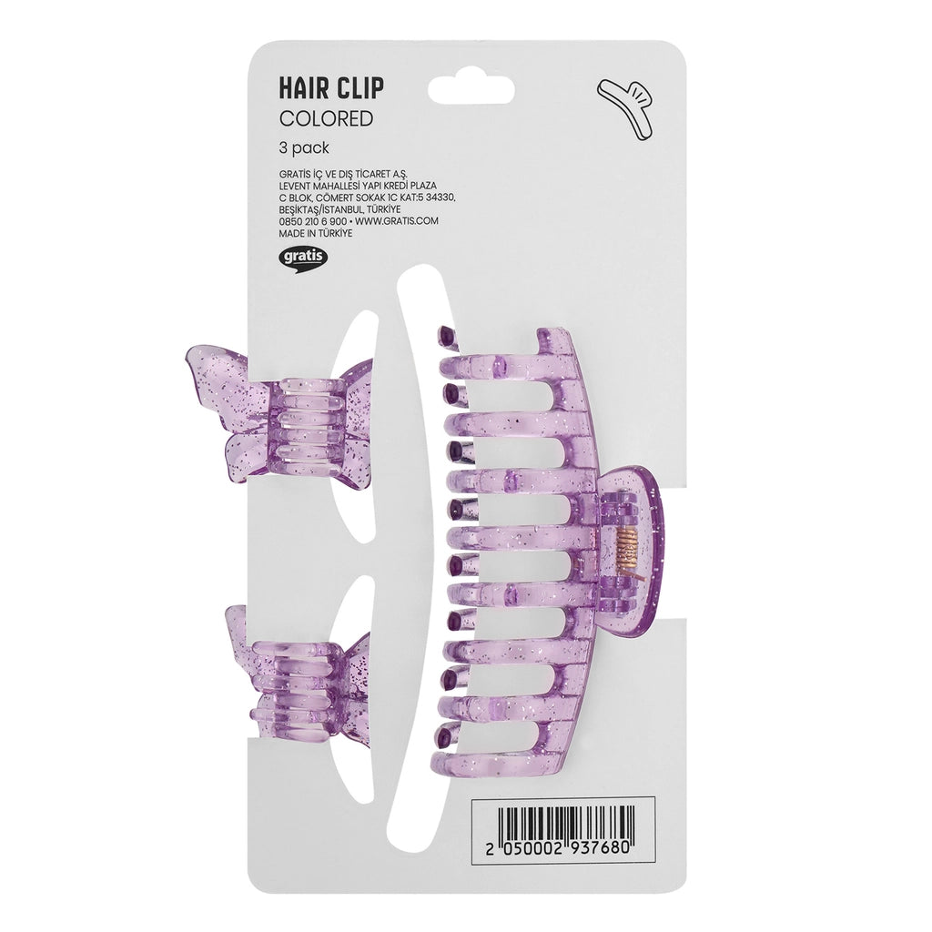 Eklips Butterfly Latch Buckle Set Lilac
