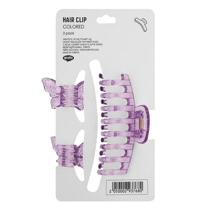 Eklips Butterfly Latch Buckle Set Lilac