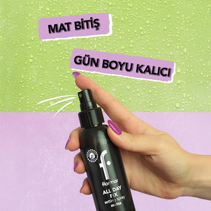 Flormar All Day Fix Matte Finish Makeup Fixing Spray
