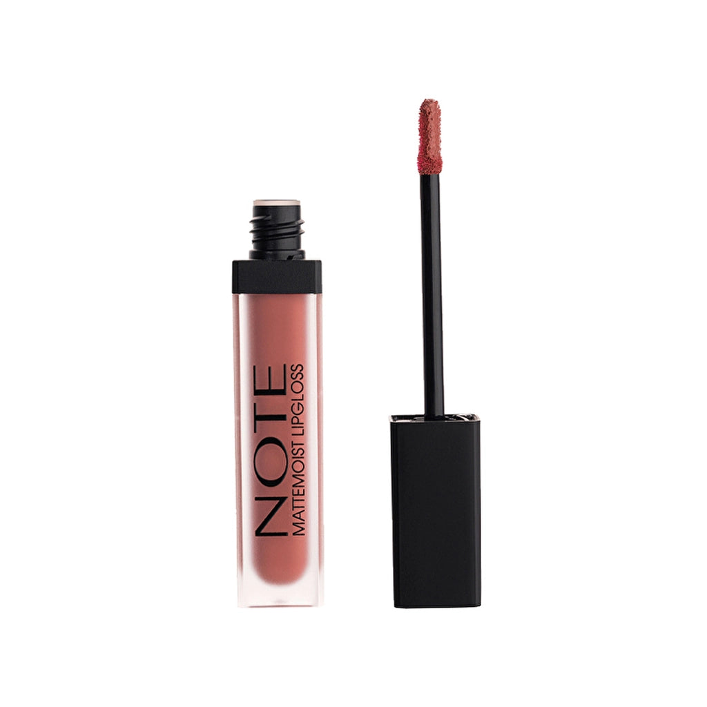 Note Mattemoist Lipgloss Matte Liquid Lipstick 413 Coral Touch
