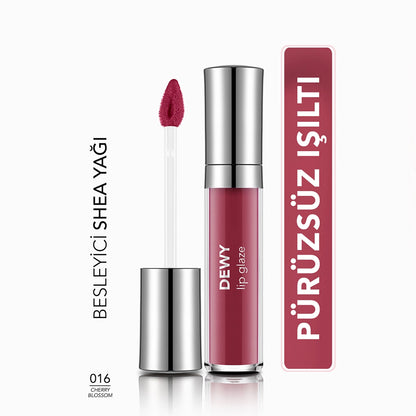 Flormar Dewy Lip Glaze Lip Gloss 005 Bronze Statue