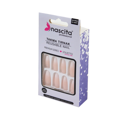 Nascita Ombre Stiletto Fake Nails 24 Pcs