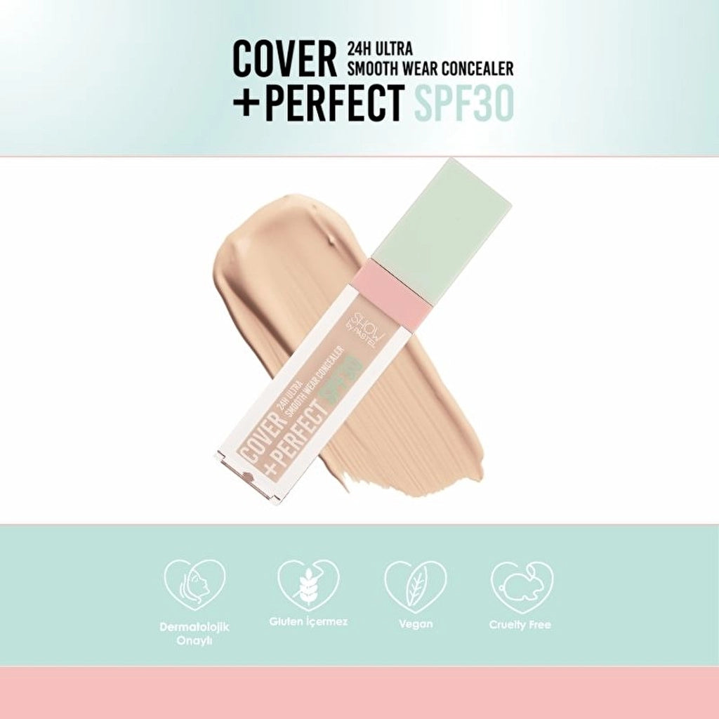 Show by Pastel Cover+Perfect Concealer SPF30 Ultra Concealer 301 Fair