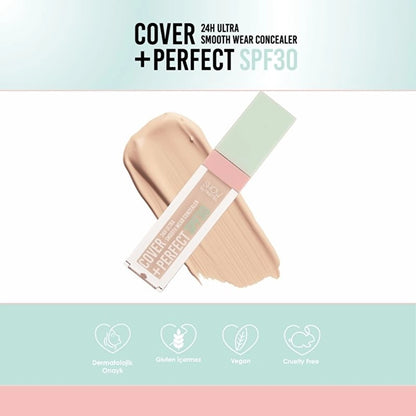 Show by Pastel Cover+Perfect Concealer SPF30 Ultra Concealer 301 Fair