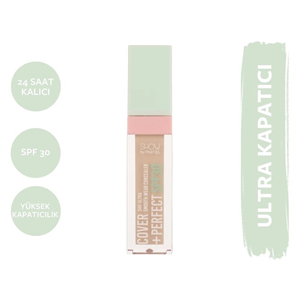 Show by Pastel Cover+Perfect Concealer SPF30 Ultra Concealer 302 Light Rose