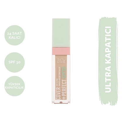 Show by Pastel Cover+Perfect Concealer SPF30 Ultra Concealer 302 Light Rose