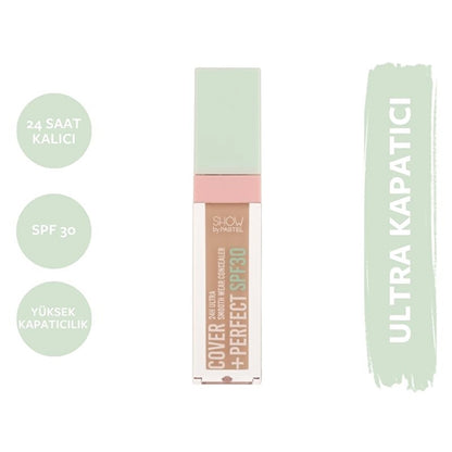 Show by Pastel Cover+Perfect Concealer SPF30 Ultra Concealer 302 Light Rose