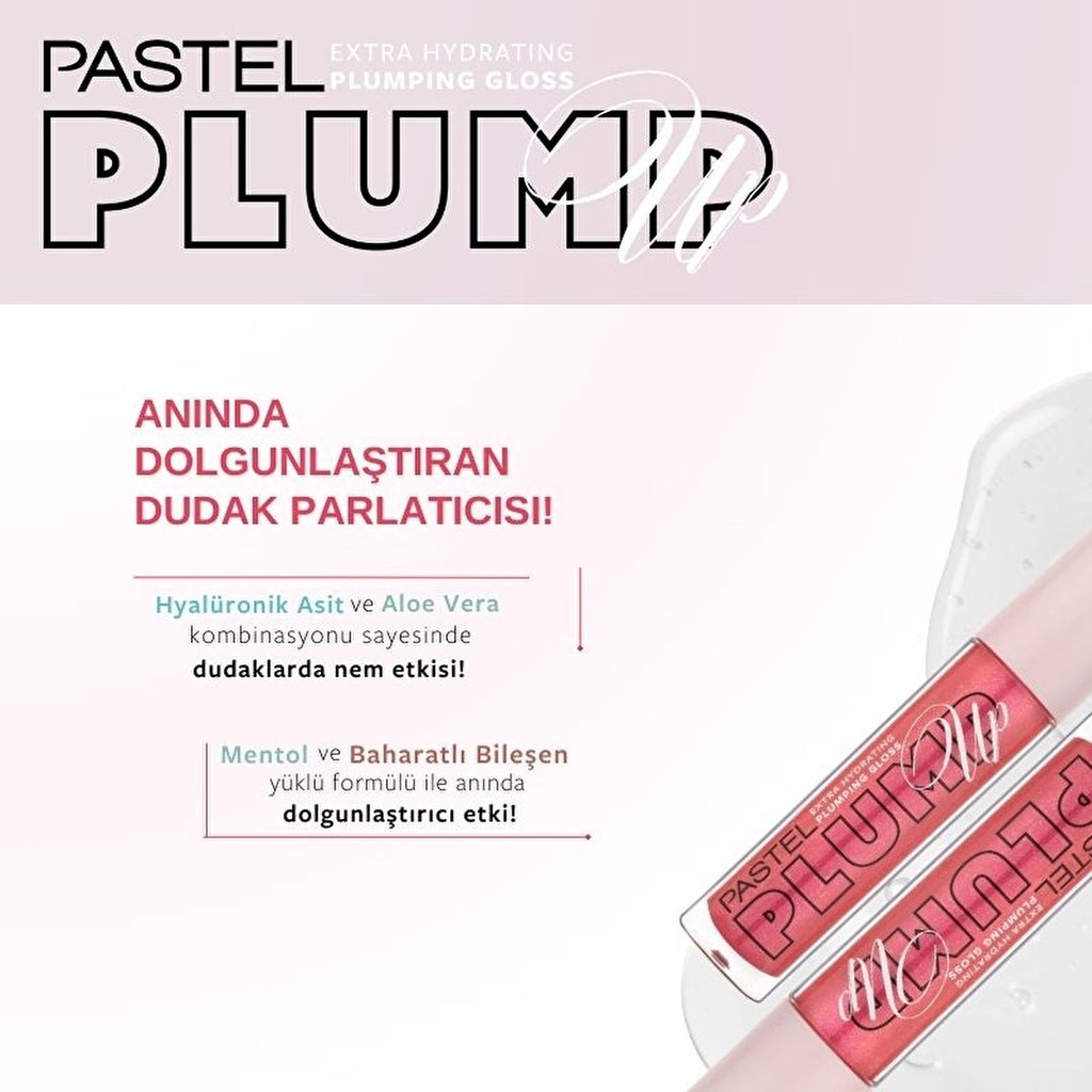 Pastel Profashion Plump Up Extra Hydrating Plumping Gloss 206