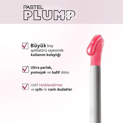 Pastel Profashion Plump Up Extra Hydrating Plumping Gloss 206