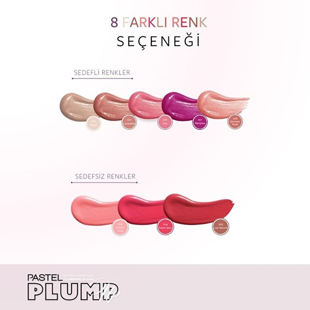 Pastel Profashion Plump Up Extra Hydrating Plumping Gloss 206