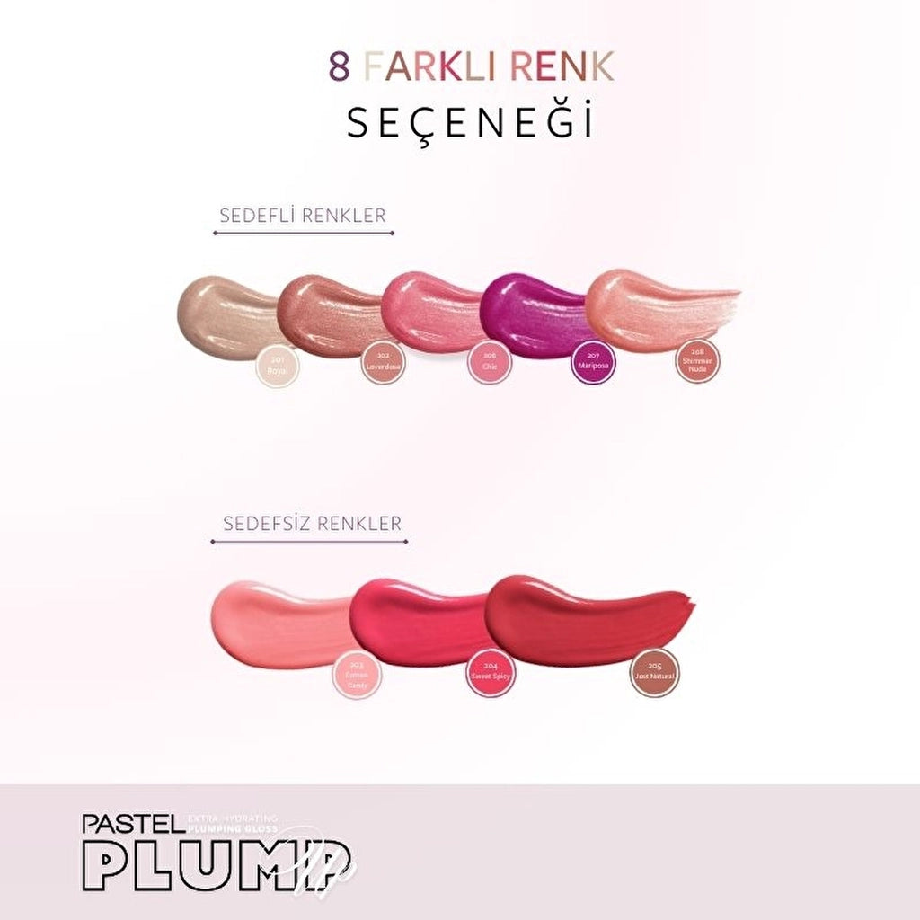 Pastel Profashion Plump Up Extra Hydrating Plumping Gloss 207