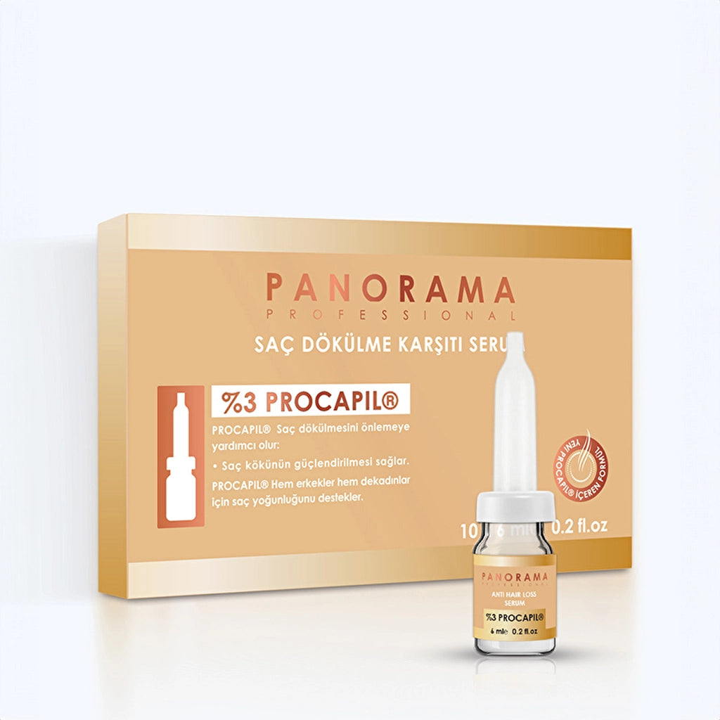 Panorama Professional Anti-Hair Ampoule Serum (6 ml x 10 Pieces)