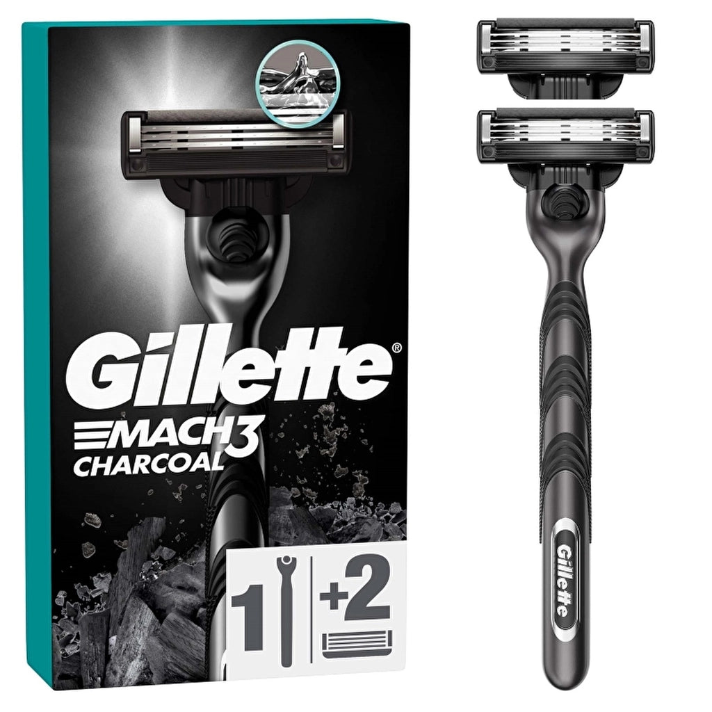 Gillette Mach3 Charcoal Replacement Shaver