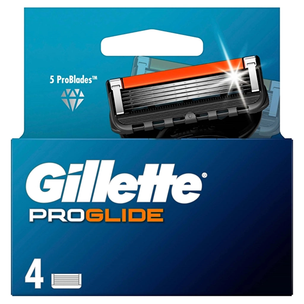 Gillette Fusion ProGlide Replacement Razor Blades 4 Pieces