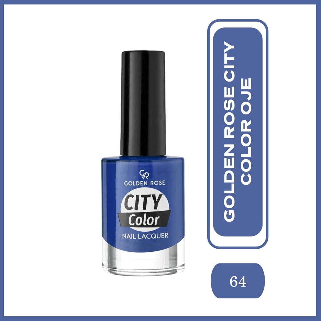 Golden Rose City Color Nail Lacquer Nail Polish 64