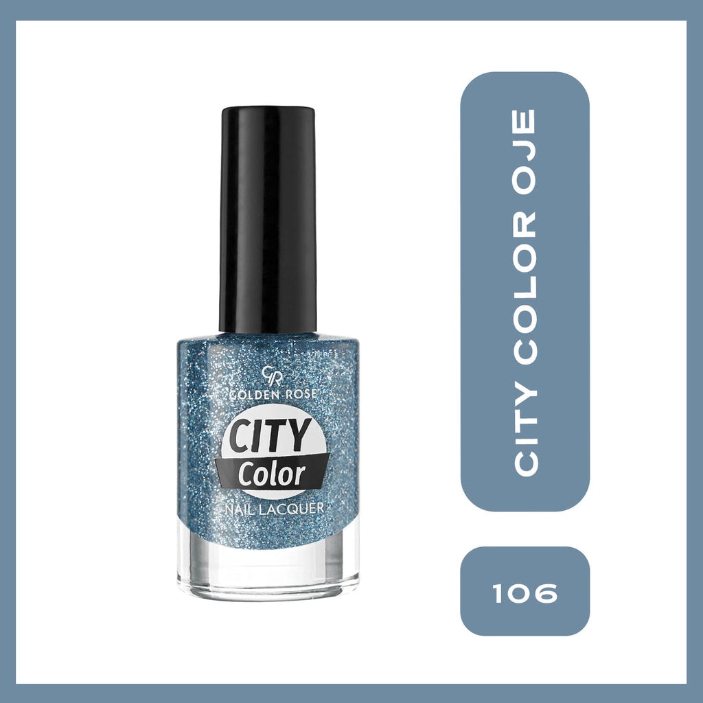Golden Rose City Color Nail Lacquer Nail Polish 106
