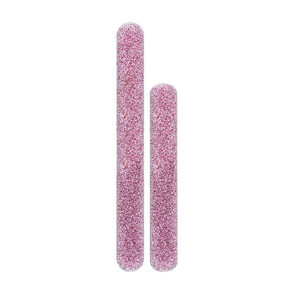 Eklips Glittered Glass Rasp Set of 2