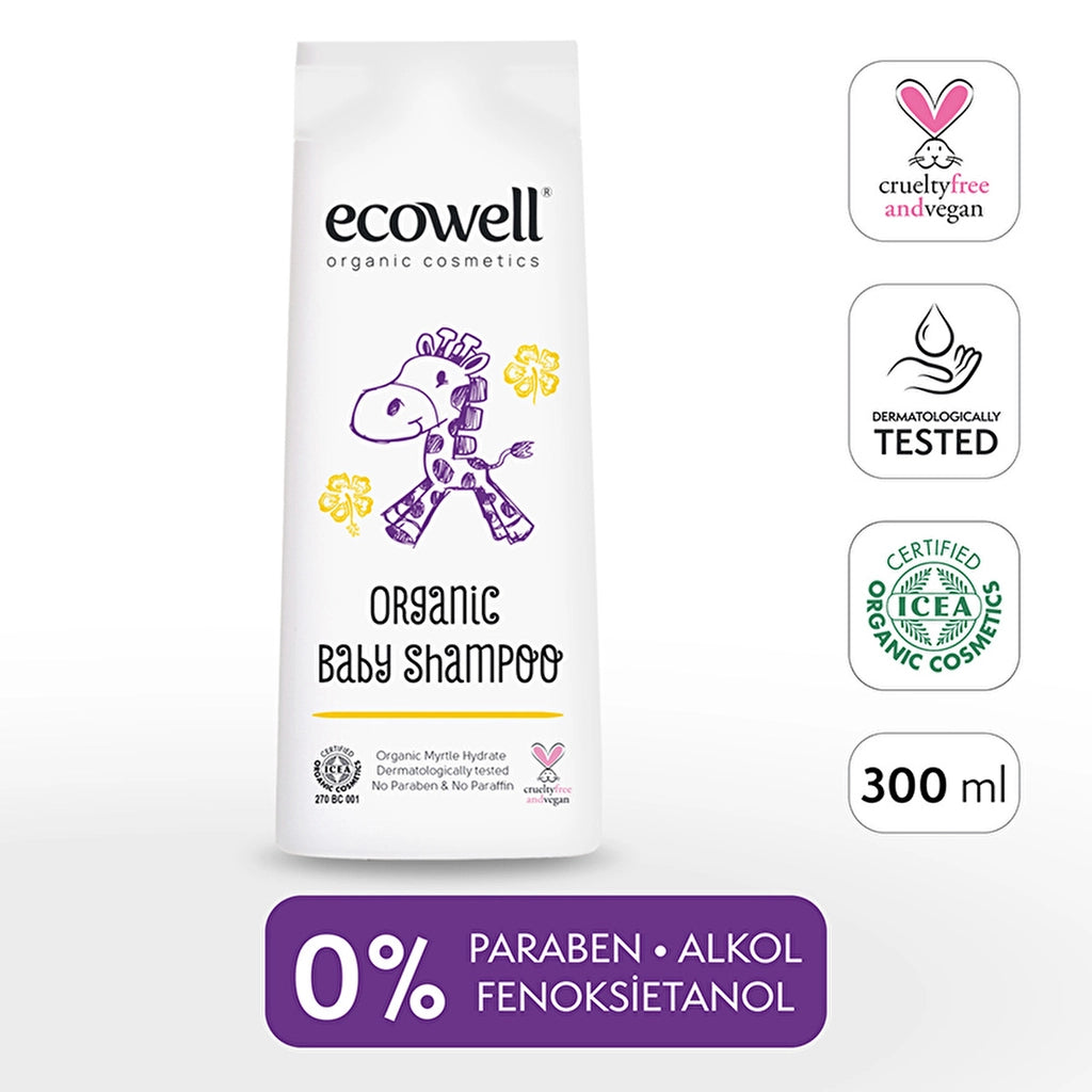 Ecowell Baby and Children Hair &amp; Body Shampoo 300 ml