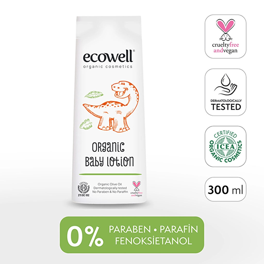 Ecowell Baby Face and Body Lotion 300 ml
