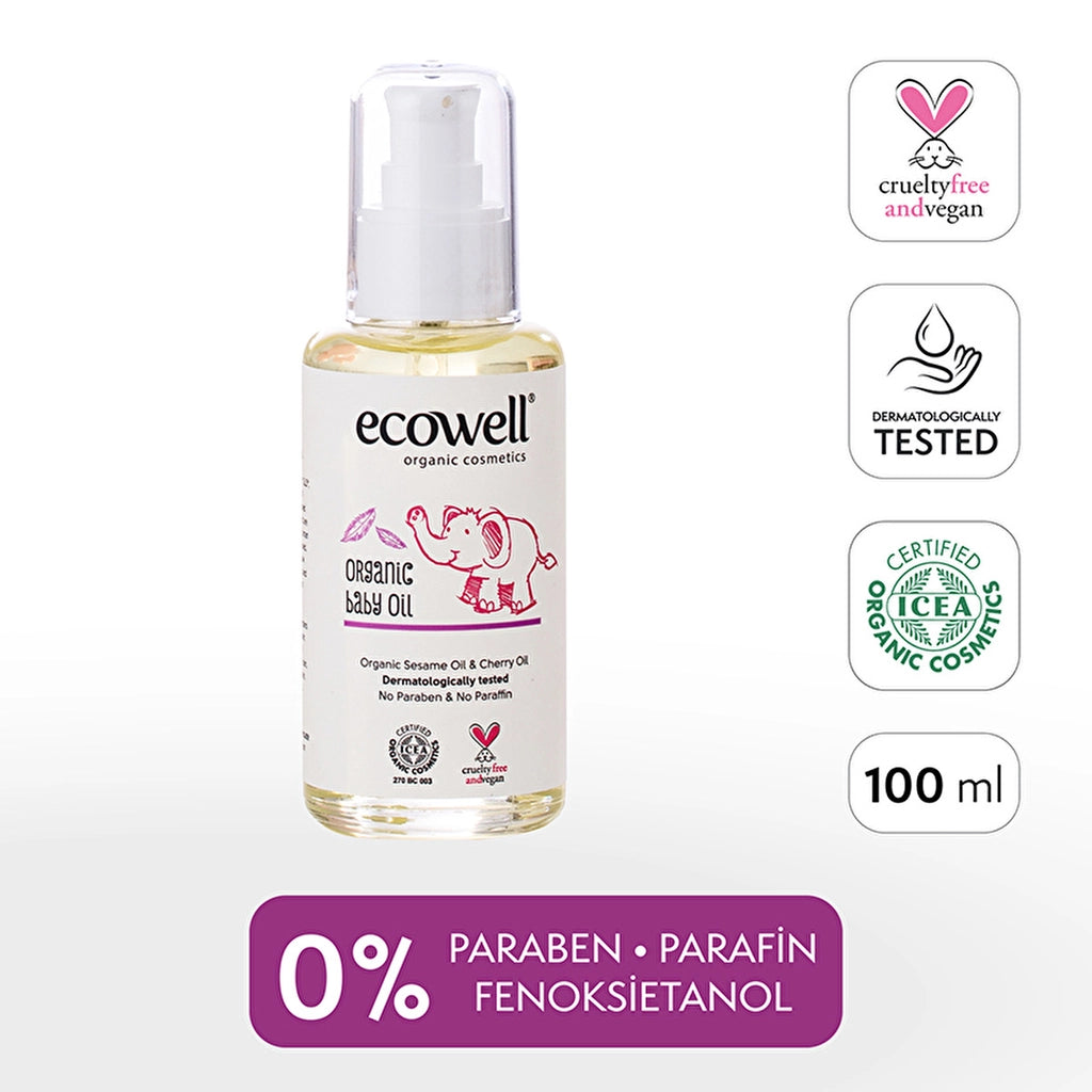 Ecowell Baby Oil 100 ml
