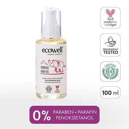Ecowell Baby Oil 100 ml