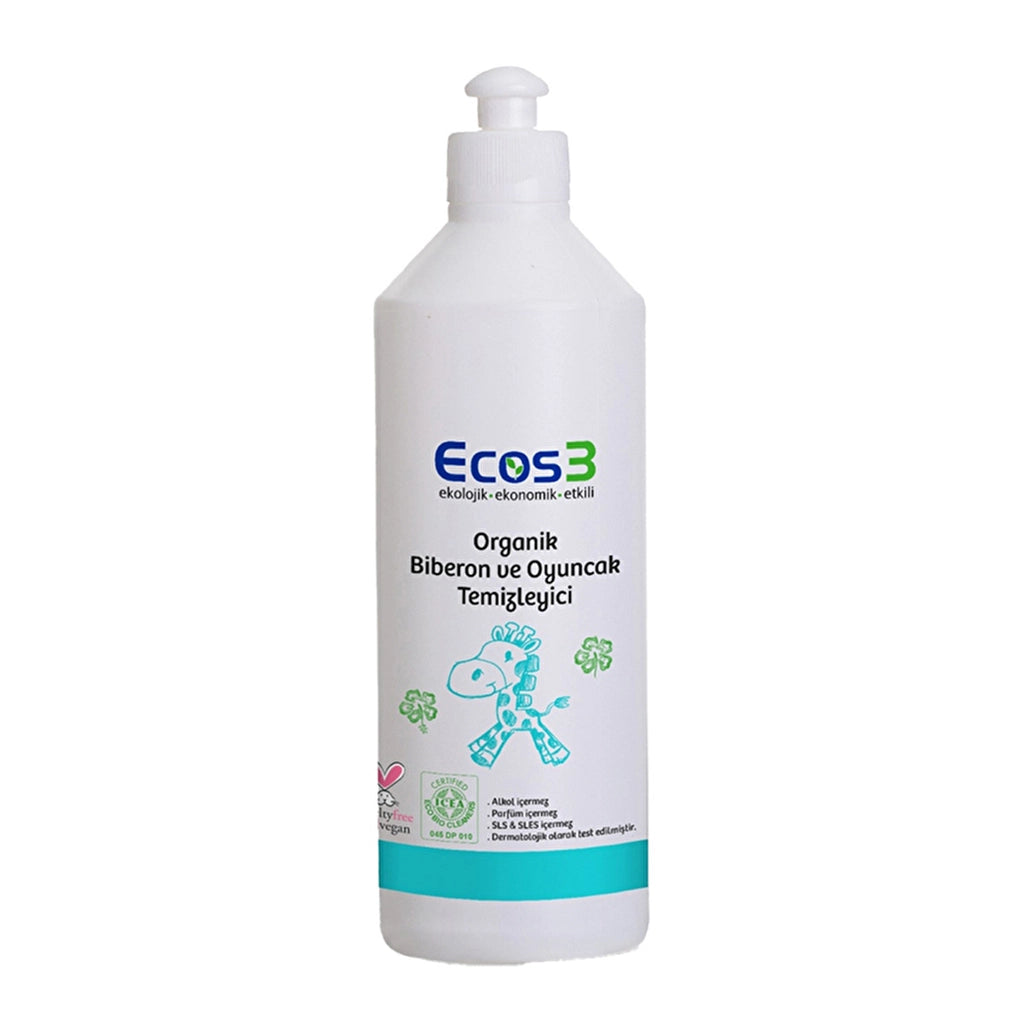 Ecos3 Organic Baby Bottle and Toy Cleaner 500 ml