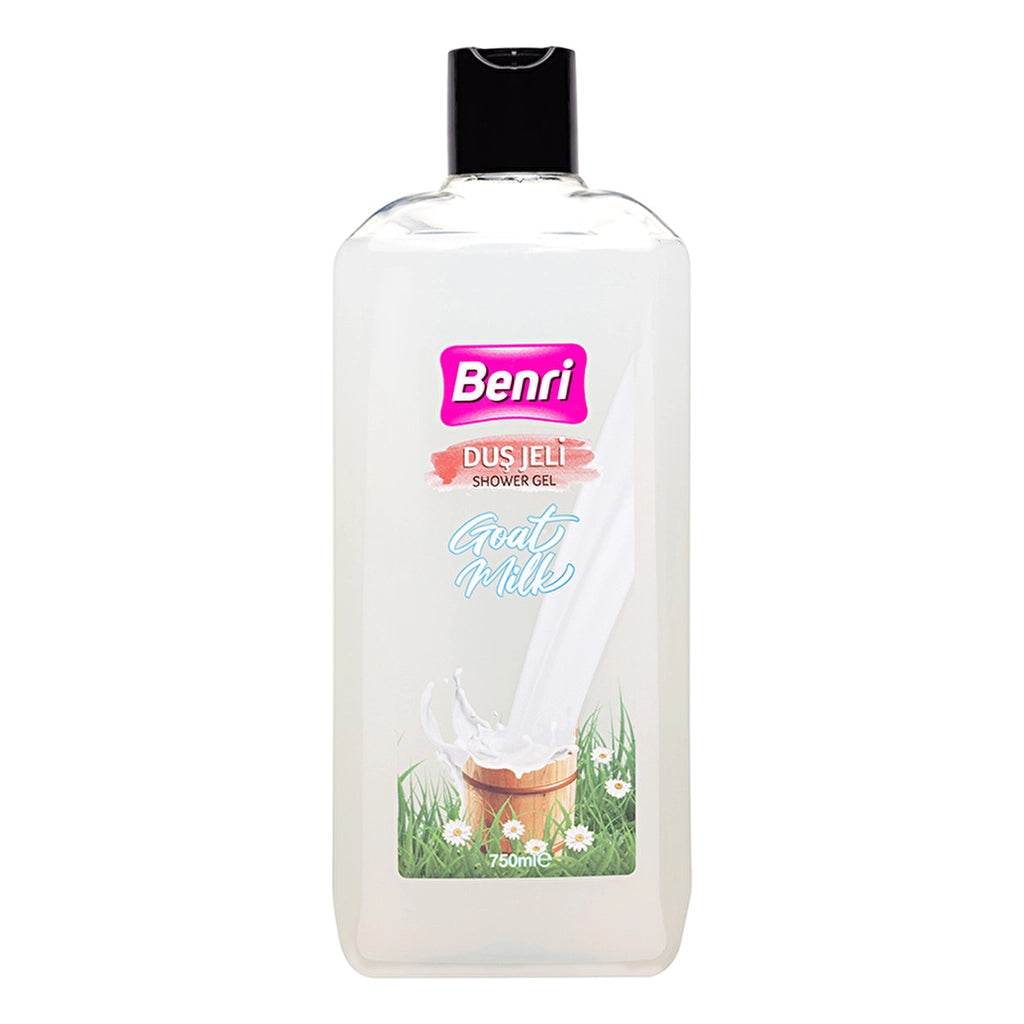 Benri Shower Gel Goat Milk 750 ml