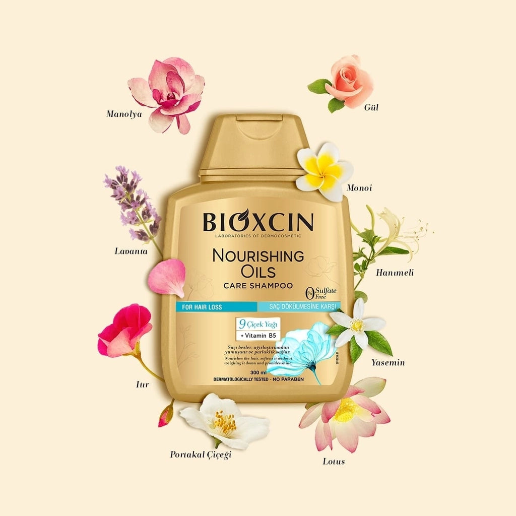 Bioxcin Nourishing Oils Hair Care Shampoo 300 ml