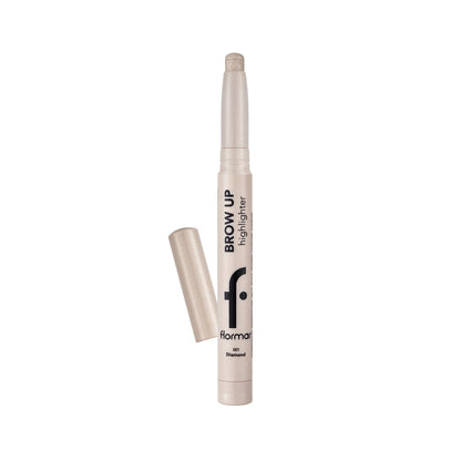 Flormar Brow Up Soft Textured &amp; Intense Shimmer Lift Under-Brow Lightening Pencil 001 Diamond