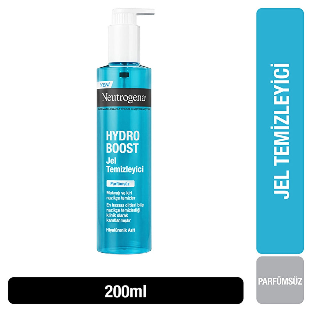 Neutrogena Hydro Boost Perfume-Free Gel Cleanser 200 ml