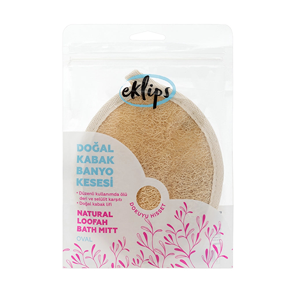 Eklips Natural Bath Scrub Oval Pumpkin