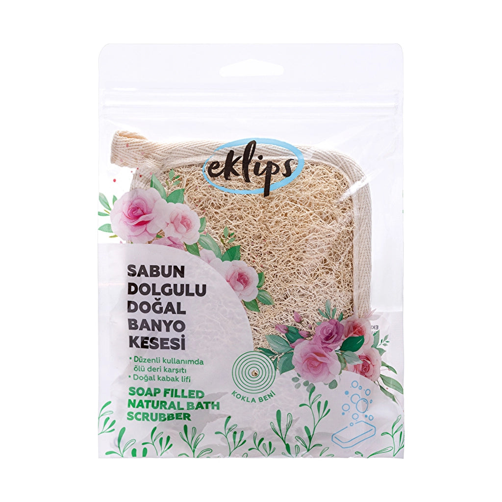 Eklips Natural Soap Filled Bath Scrub