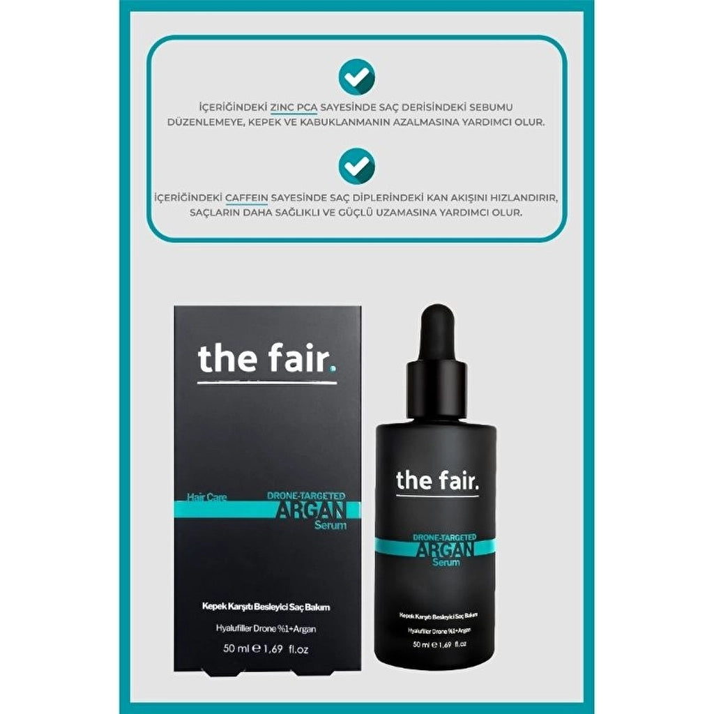 the fair. Drone-Targeted Hair Argan Serum 50 ml