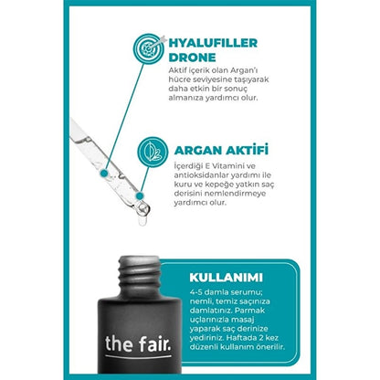 the fair. Drone-Targeted Hair Argan Serum 50 ml