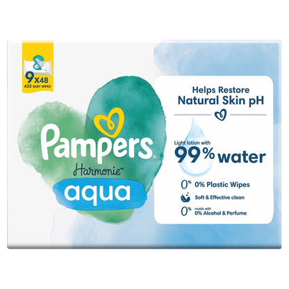 Prima Pampers Premium Baby Wet Towel 9 x 48 Pieces