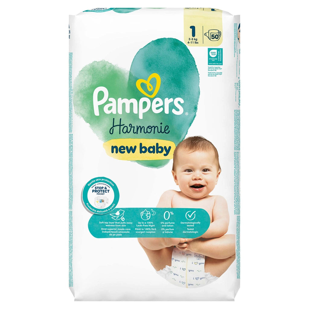 Prima Harmonie Baby Diaper 1 Size 50 Pieces