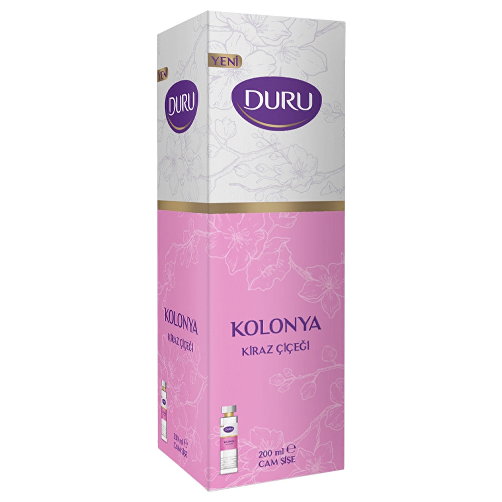 Duru Cherry Blossom Cologne 200 ml (Glass Bottle)