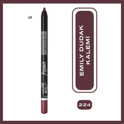 Emily Long Lasting Lip Pencil Lip Pencil 203